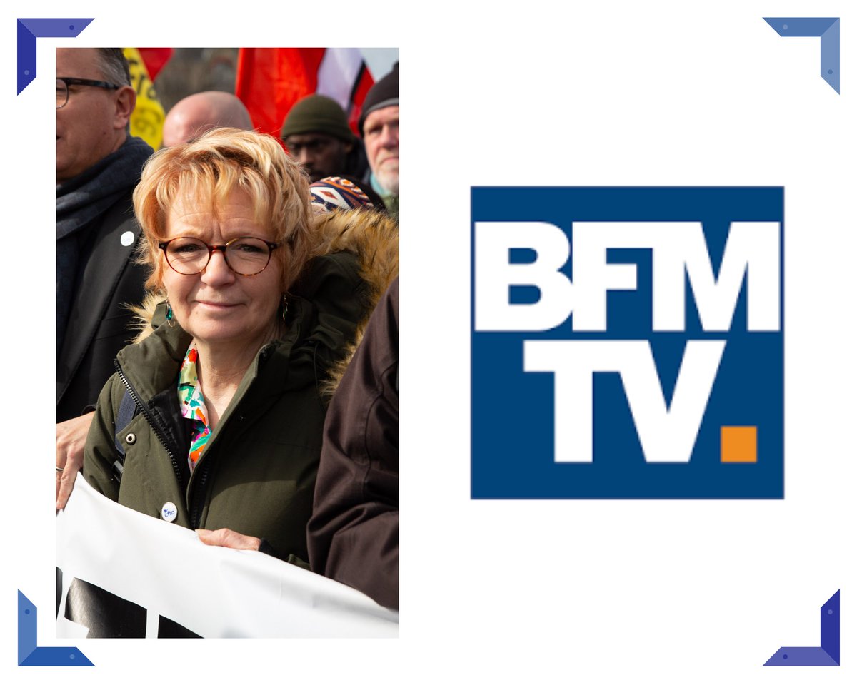 SyndicatCFTC's tweet photo. 📢📺📻 Passage Média 📢📺📻
@PascaleCoton, vice présidente de la #CFTC sera ce vendredi 14 avril : 
- A 10h en direct de @BFMTV https://t.co/PIN8wnixpa