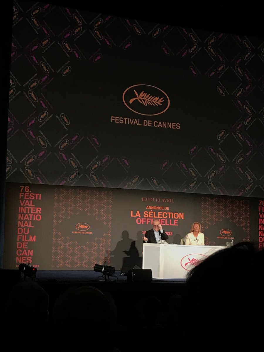 For the first time ever, Film of the Week is live in the room for the <a href="/Festival_Cannes/">Festival de Cannes</a> press conference! Thrilled to be here and can’t wait to cover the 2023 festival.