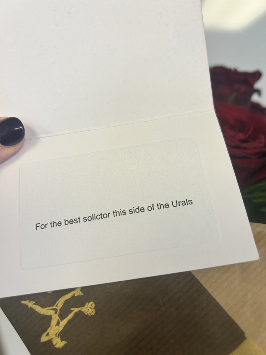 #Diolch yn fawr to who ever sent this lovely gift this morning. We’d love to say thank you, but due to the cryptic message we have no idea who you are!! #solicitors #Cardiff #conveyancing