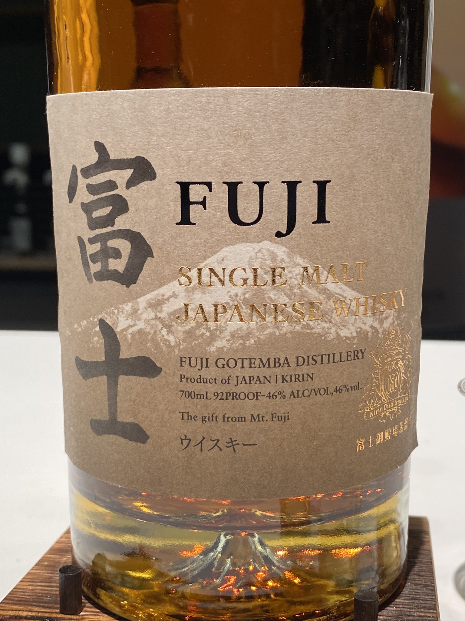 注文 富士山麗 18年 700ml 富士山麓 18年 リミテッドエディション