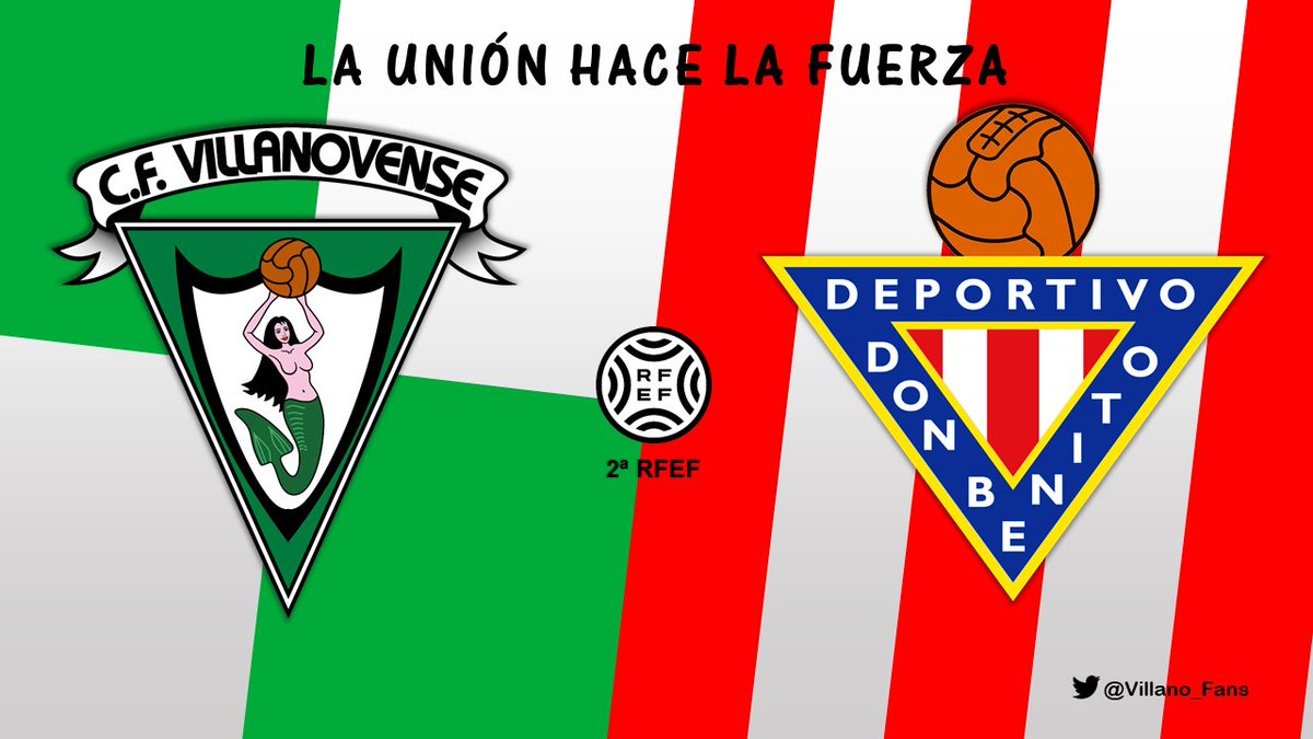 #SegundaRFEF | ASPIRANDO A TODO
<a href="/CDDonBenito_/">CD Don Benito</a> - <a href="/CFVillanovense/">C.F. Villanovense</a> 

📅Sábado 15 de abril 2023 
🏟️Estadio Municipal Vicente Sanz
⏰19:00h