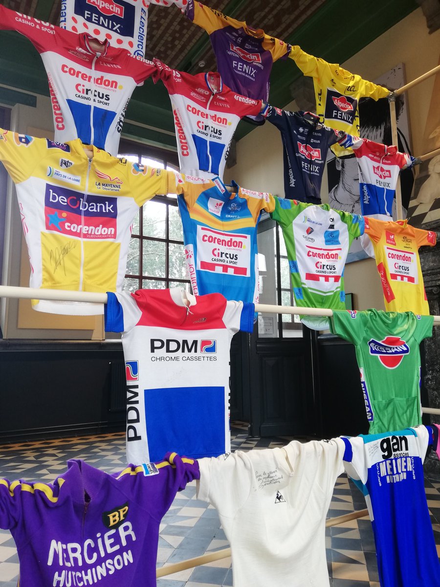 Till May 7th you can visit the pop-up exposition about <a href="/mathieuvdpoel/">Mathieu Van der Poel</a> in KOERS <a href="/Stad_Roeselare/">Stad Roeselare</a> including the suit from <a href="/DwarsdrVlaander/">Dwars door Vlaanderen</a> 2019! - exposition in collaboration with Edegem Cycling Attic en Collections Noël Grégoire #koersmuseum #mvdp #cyclinginflanders