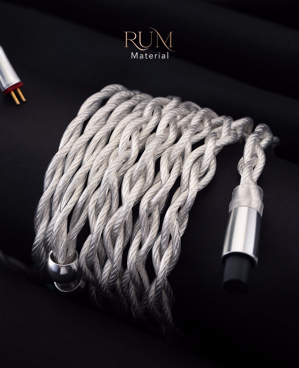 qoa_japan's tweet photo. QoA RUM アップグレードケーブル
4月18日より発売開始

2.5mmバランス、3.5mmアンバランス、4.4mmバランス各種プラグ交換可能で、6N OCCに銀メッキを施した、高音質アップグレードケーブル
2Pinとmmcxをご用意

#プラグ交換 #mmcx #2Pin #ケーブル #QoA

詳細はこちら
https://t.co/sktaz4lVUD https://t.co/WoKzrS12pB