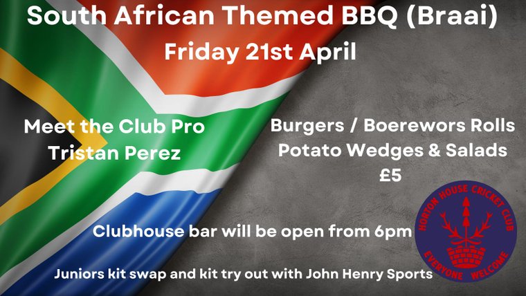 Season Opening BBQ + Meet The Pro #Pitchero
hortonhouse.co.uk/news/season-op…
