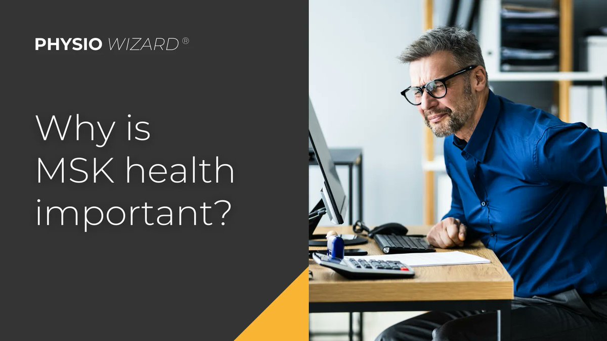physiowizard's tweet image. Our muscles and joints support our every movement, so it’s vital to address pain quickly when it arrives.  Whether it be a recent strain or recurring pain, PhysioWizard can help your employees understand their complaint quickly and easily. #wellbeingatwork #digitalhealth