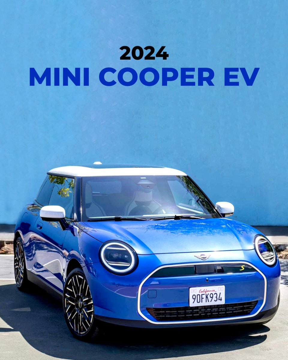 CarWale's tweet photo. #MiniCooper has revealed a handful of new images of the new 2024 #MiniCooperEV!
#MiniCooperEV #MiniIndia #EV #ElectricVehicle #CWPhotos https://t.co/iflqshWPIS