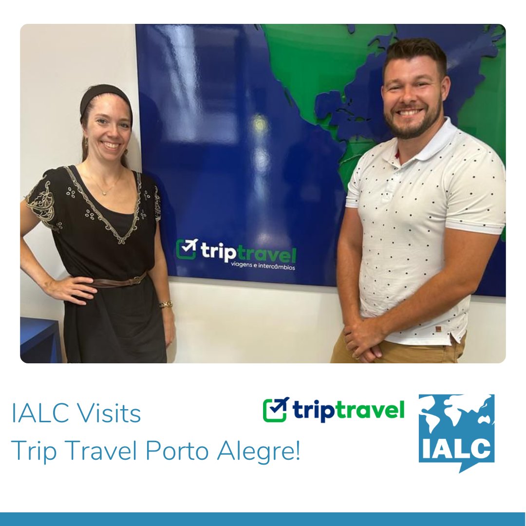 ialc_languages's tweet photo. IALC’s LATAM representative Anderson Bertin da Silva visited @triptraveltur in February! ⁠
⁠
It was so great to catch up!⁠ 😀
⁠
#ialc #studentsabroad #learnalanguage #experiencelife #makememories #languagestudy #studyabroad https://t.co/y60WXQS65F