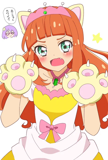 こちらは去年描いたあこにゃんたちです 