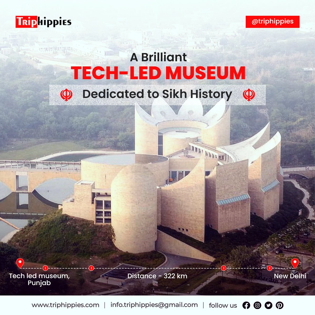 Trip_hippies's tweet photo. We're so glad we got to visit the Sikh Museum of Art in Amritsar, India. It's a brilliant tech-led museum dedicated to the history of Sikhism, and we can't wait for you all to see it!
#sikh #history #techled #MuseumWeek #heatwave https://t.co/s03AGtQ7Q7