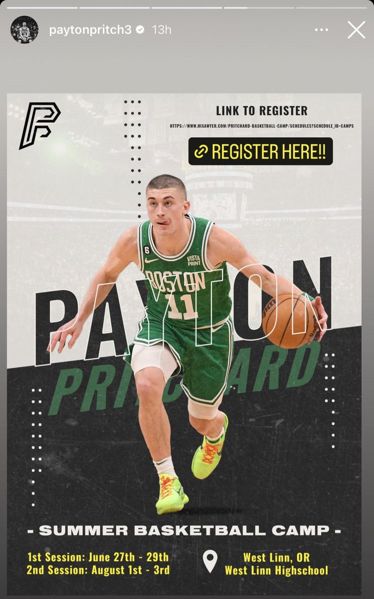 Payton Pritchard Family Foundation tweet media