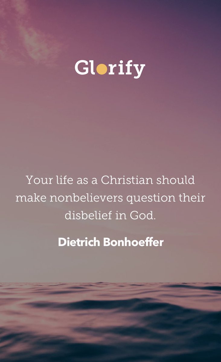 JoaoMordomo's tweet photo. I love this quote I found on Glorify: https://t.co/0VfURxlQck
Your Daily Worship &amp; Meditation App https://t.co/rLnKDyvP7v