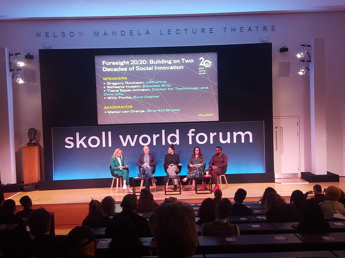So many beautiful people together! Inspiring and much needed as we nagate worlds of uncertainty!
Thank you, @iac_berlin @BoschStiftung <a href="/SkollFoundation/">Skoll Foundation</a> <a href="/SkollCentre/">Skoll Centre for Social Entrepreneurship</a> #SkollWF