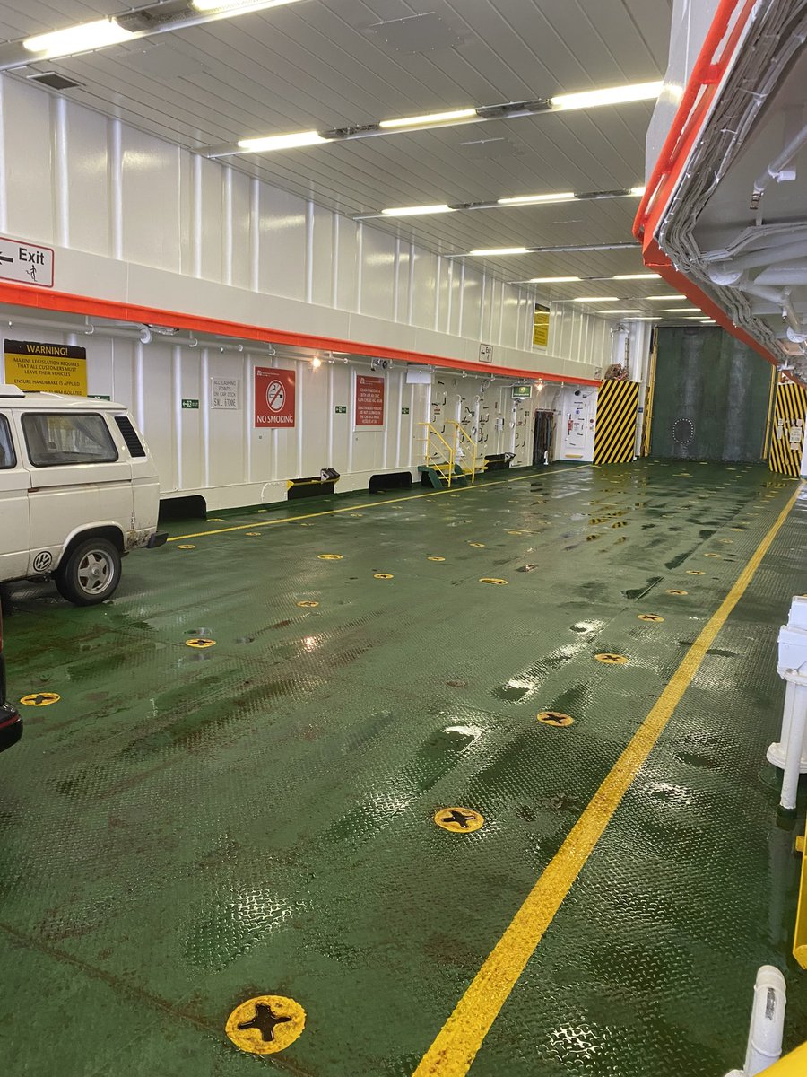 chairmanrush's tweet photo. @BuchananPost Not only policy such as HPMA eroding fragile communities. Ferry procurement saga speaks volumes but so too the daily operations. 

This is the “fully booked” LOTI leaving Oban this morning, CalMac having turned away bookings all this week.

@Robbie_Calmac 
@CalMacFerries https://t.co/5btzuiLkNH