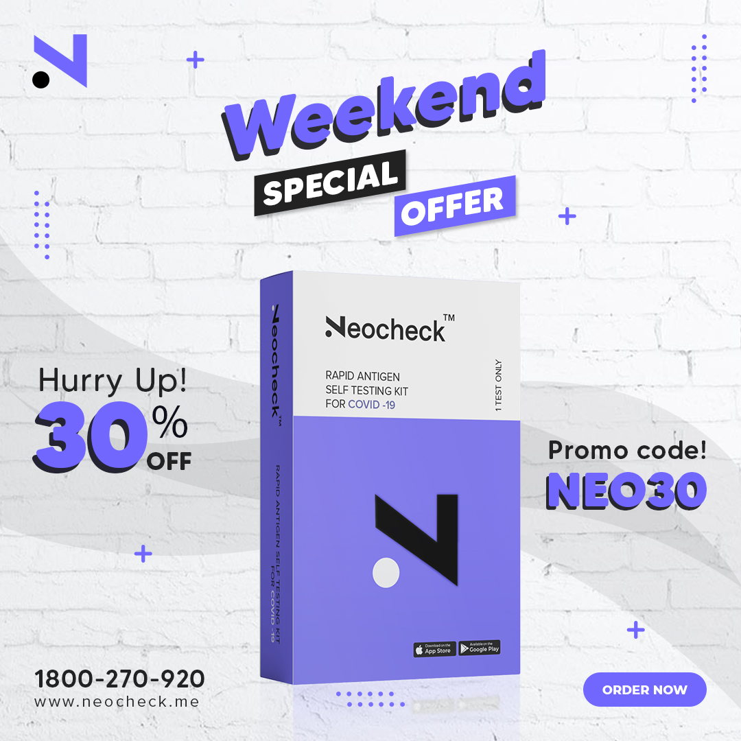 NeoDx_'s tweet image. Neocheck Rapid Antigen selftesting kit is a fast and convenient way to determine if you have covid-19 in just minutes. Simply collect a nasal swab sample and follow the easy-to-read instructions included in the kit. 

Order yours at buff.ly/3zLwcOv 

#selftestingkit