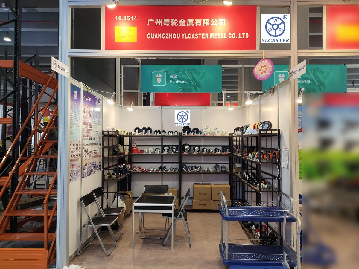 Two Day To Go, the 133rd Canton Fair is coming. Our booth is ready! Welcome to meet us at G14, Hall 16.3.
#cantonfair#the133rdcantonfair#YLcaster#casterwheels#platformtrolleys#castermanufacturer#trolleysupplier#China#Guangzhou#Pazhou