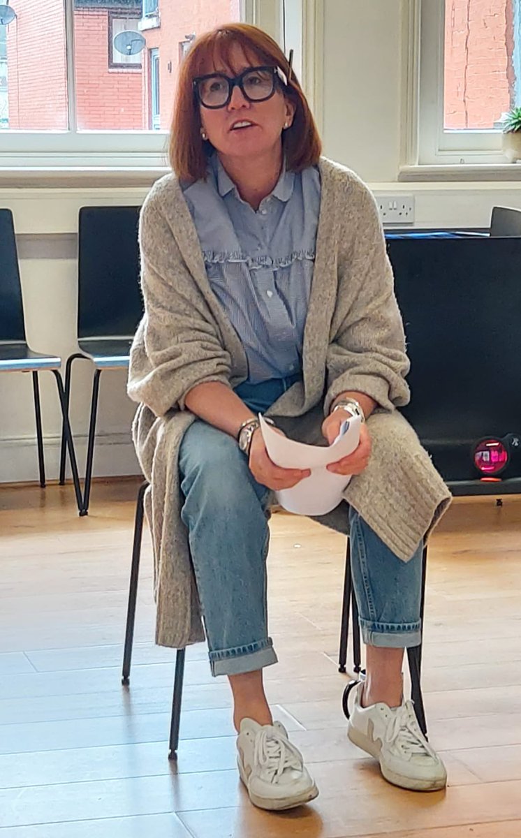 productions_her's tweet photo. Have you got your tickets booked for #Vignettes? 

Here is the wonderful team "The Darker Side of Birds" in rehearsal 🎭 

Huge love to Sarah White, @patbrockle &amp; @SushilMedia 

Written by @laurahwriter 
Directed by Noreen Kershaw 

Get Booking folks 🏃‍♂️ 
https://t.co/wInF8NhRb0 https://t.co/yA9UxZle7F