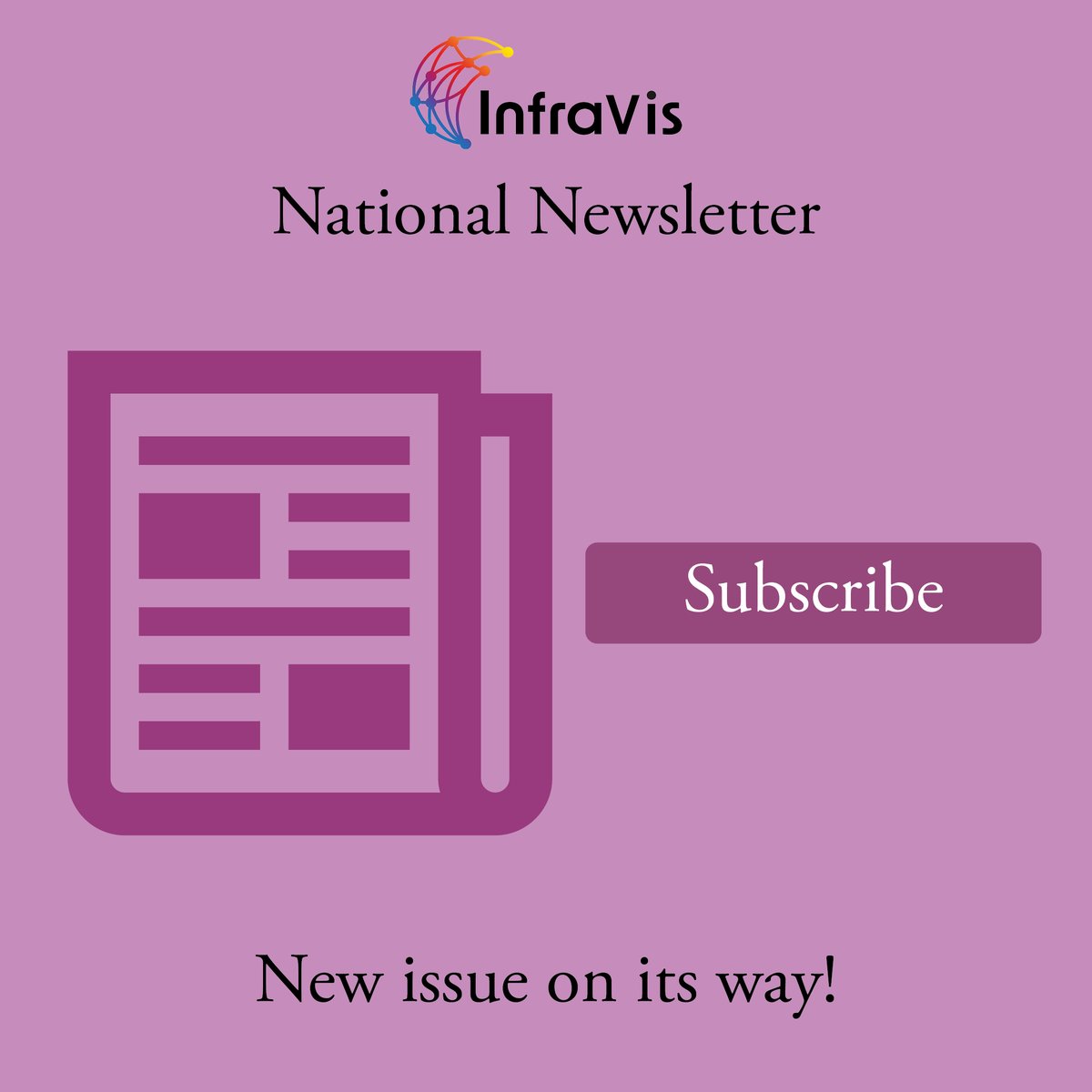 The new issue of InfraVis National #Newsletter is coming out next Monday! SUBSCRIBE to receive info about our upcoming #visualization #events and more. ui.ungpd.com/Surveys/67d464…

#datavisualization #swedishresearch #visualizationsupport #visualizationevents