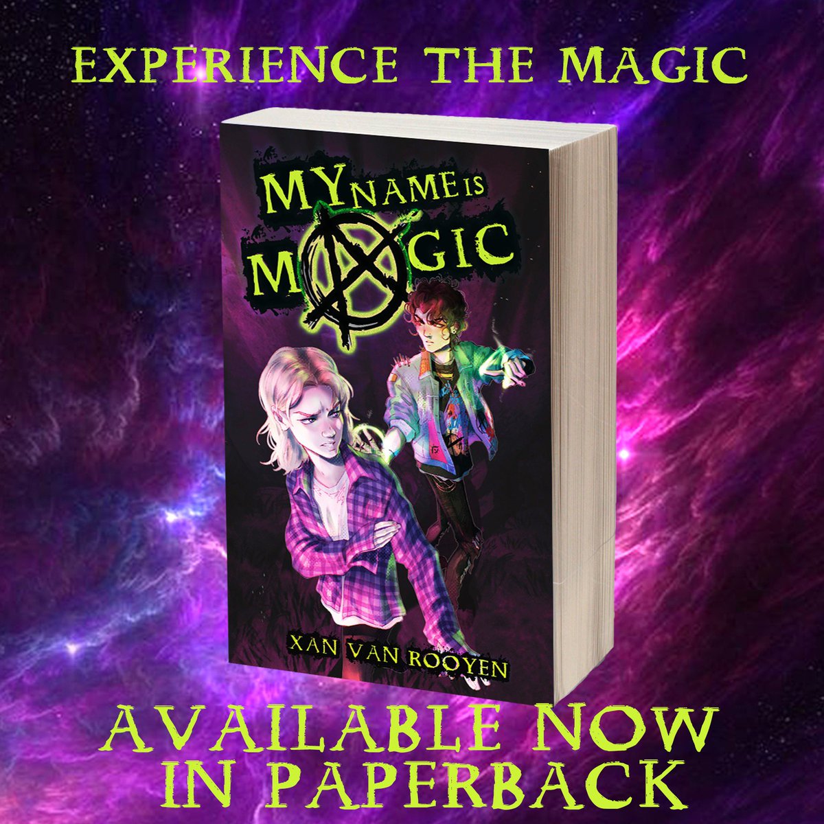 tinyghostpress's tweet image. Today seems like a pretty good day to remind people looking for an alternative story about a school for witchcraft and wizardry (and not a reboot) that we’ve published a pretty great one… #max tinyghostpress.com/my-name-is-mag…