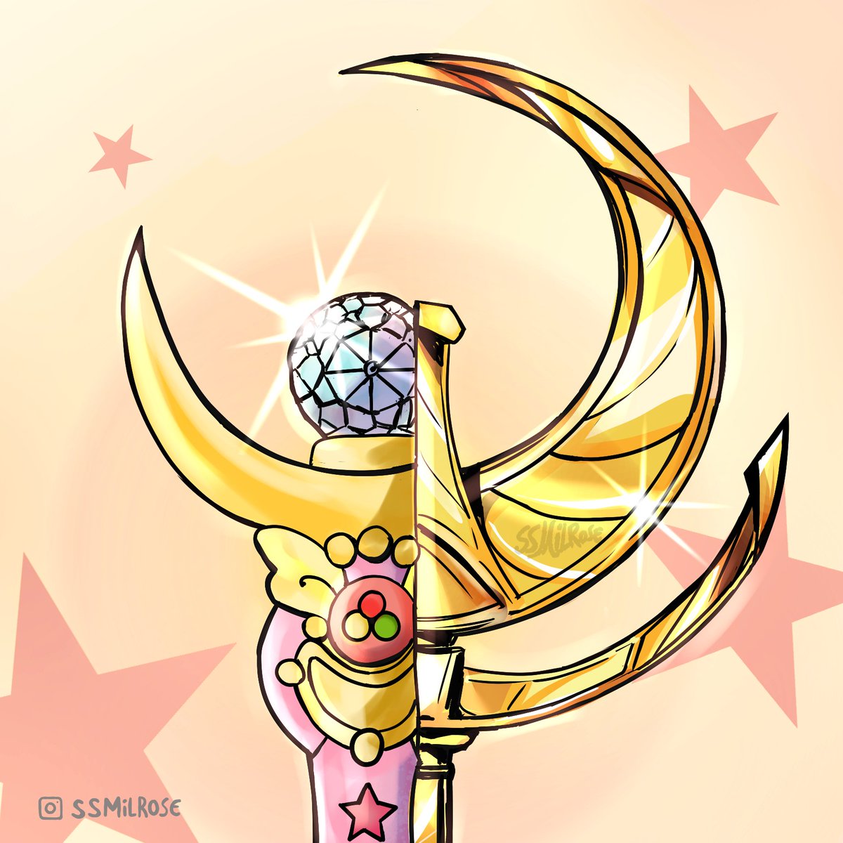 My illustration for the highlights.  These two weapons, we already know that the anime is good 🥰
instagram.com/ssmilrose?igsh…
#SailorMoon #sailormoonclassic #moonstick #atena #saorikido #nikegoddess #saintseya #KnightsoftheZodiac #weapons