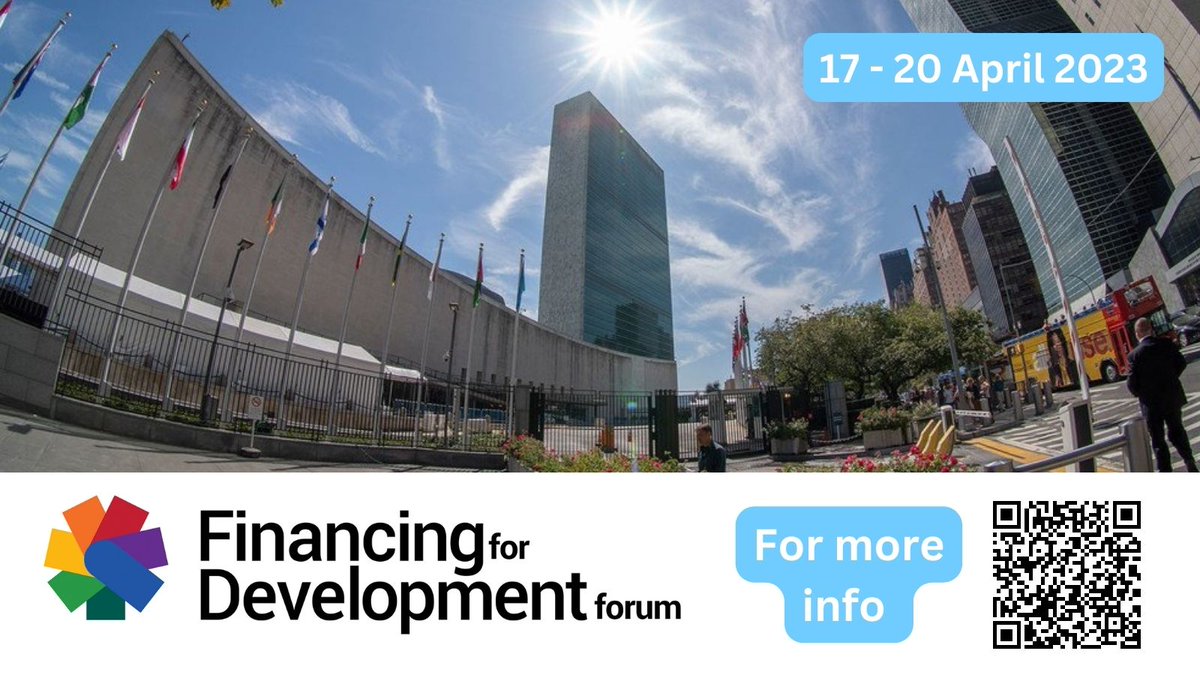 📢 The @UNECOSOC #Fin4Dev Forum starts this week!

Follow discussions that address the current global challenges and advance policies for financing long-term sustainable development priorities: media.un.org/en/webtv

Learn more: bit.ly/3nVvSdI