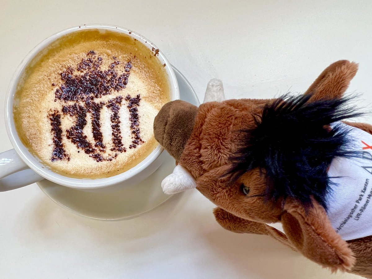 Archie the Boar has come clean about his location - he’s been visiting the King Richard the Third Centre @KRIIICentre in Leicester (including the café, of course). @VisitLeicester