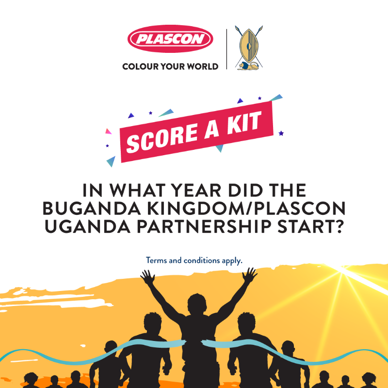 PlasconUganda's tweet photo. As we celebrate Ssaabasajja Kabaka Ronald Muwenda Mutebi II's birthday, we also have some running kits to give away ahead of this Sunday's #KabakaRun. 🏃🏽‍♀️🏃🏾‍♂️

— Respond with a correct answer (see question on the banner) and stand a chance to WIN. #KabakaBirthdayRun