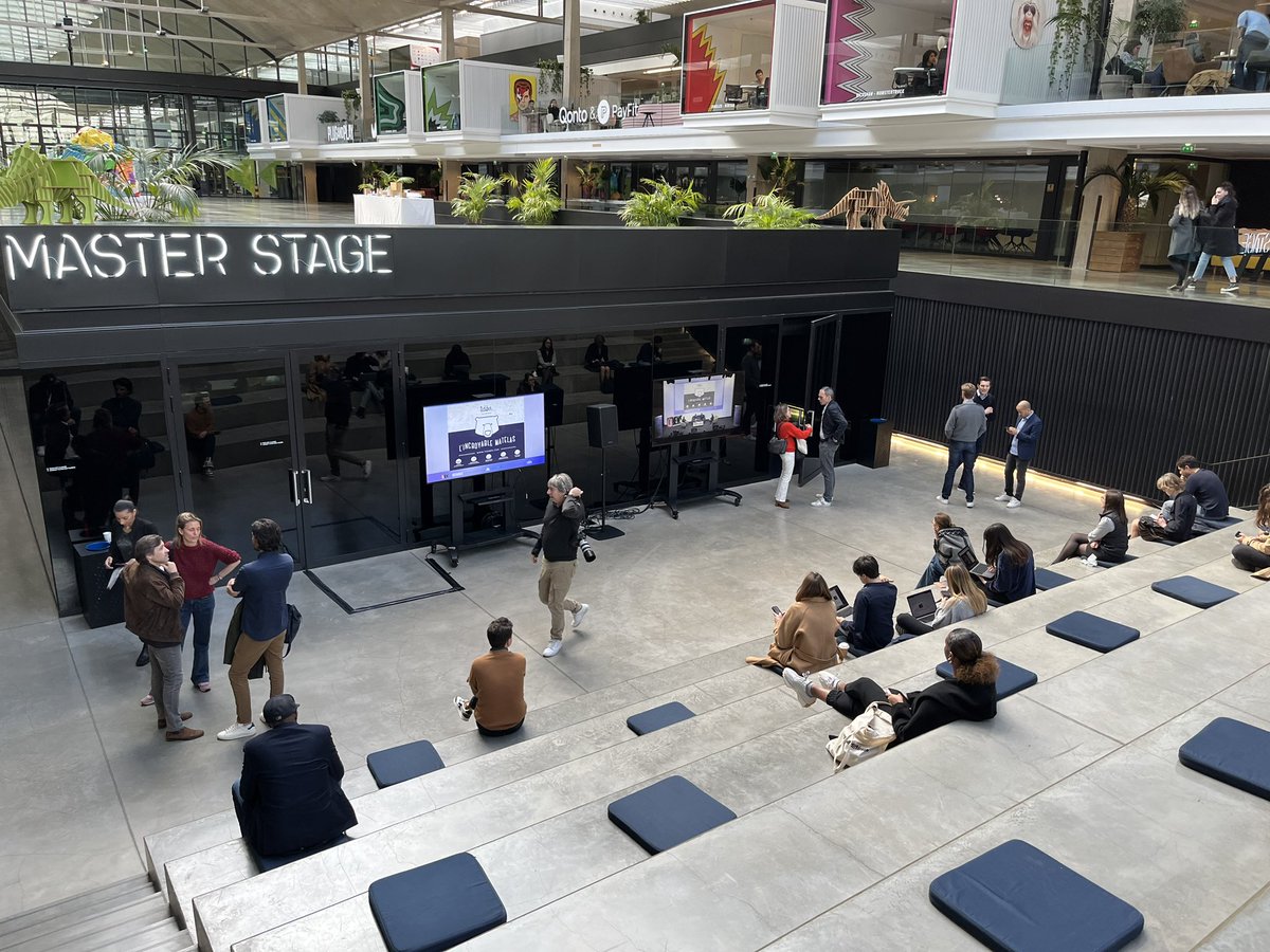 Matteofrparis's tweet photo. Com &amp; Start-Up by @CB_News @CB_Expert chez StationF avec @m6publicite https://t.co/HCw8mHifNn