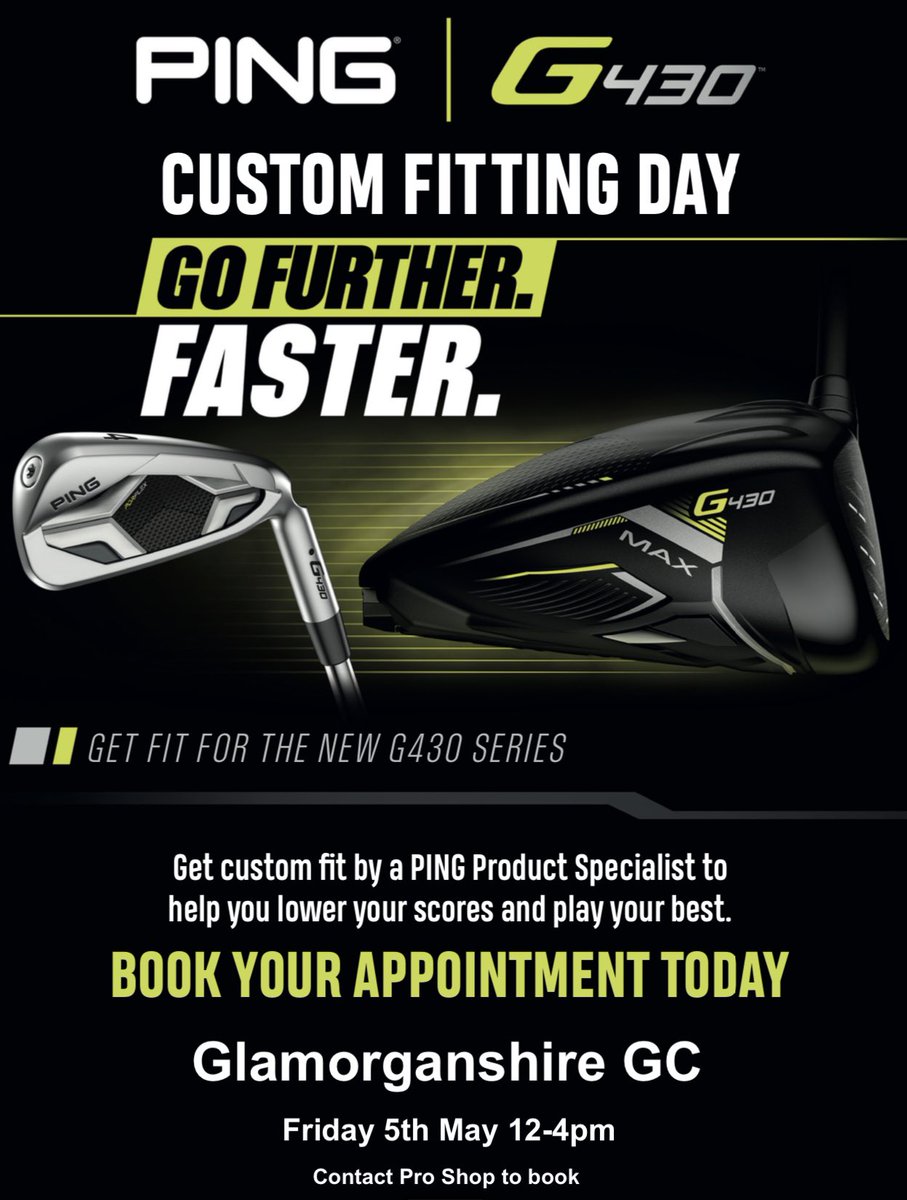 golflabcoaching's tweet photo. Ping fitting day - book now https://t.co/iaUesHk7gd