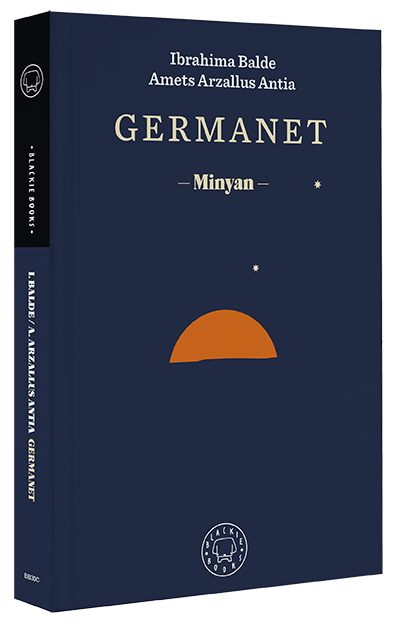 BibliSonServera's tweet photo. «Soc a Europa, però jo no volia venir a Europa»...
Entre les activitats del #SantJordi enguany, hi ha la presentació, per un dels autors, Amets Arzallus, del llibre "#Minyan" ("Germanet", @BlackieBooks).
19 d'abril a la Biblioteca de #SonServera (19 h).
ℹ️https://t.co/lxDfyU8oyG https://t.co/zhMtftRMxi