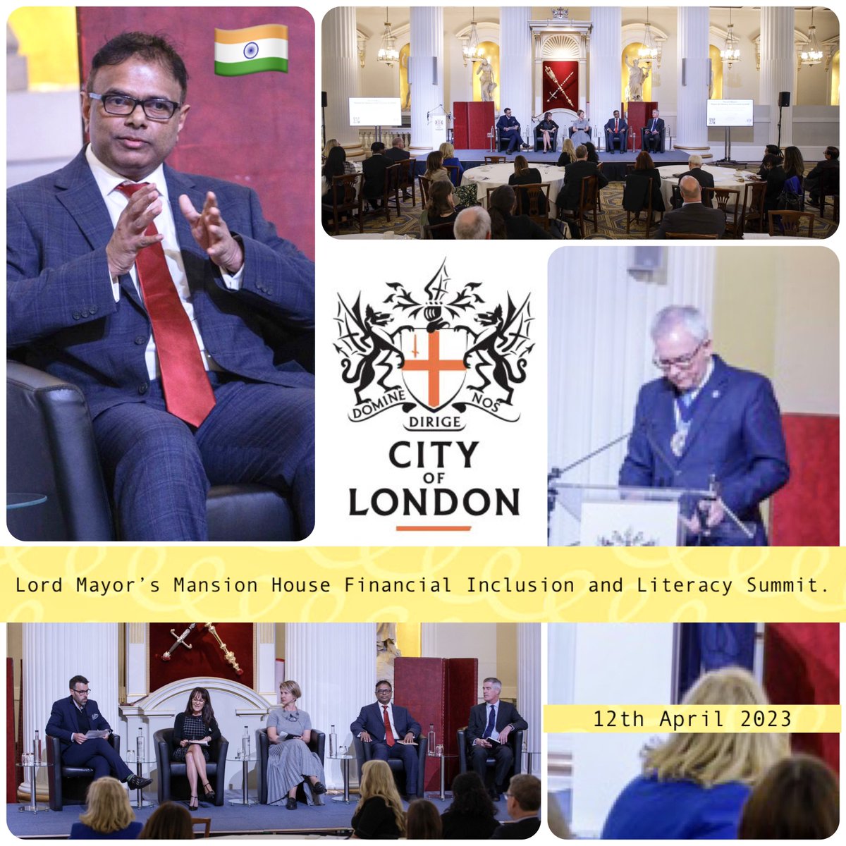 Tech India Advocates (@techindiaadv) on Twitter photo TIA co-founder <a href="/NileshGopali/">Nilesh Gopali</a> at the <a href="/citylordmayor/">Lord Mayor of London, Alastair King</a>’s prestigious first ever Financial Inclusion Summit. Nilesh spoke on learning & experience from #NewIndia for #Financial #Inclusion #tech #innovation and how it applies to the UK … #JAM #UPI #JanDhanYojana .
#LivingBridge 🇮🇳🇬🇧 TIA co-founder <a href="/NileshGopali/">Nilesh Gopali</a> at the <a href="/citylordmayor/">Lord Mayor of London, Alastair King</a>’s prestigious first ever Financial Inclusion Summit. Nilesh spoke on learning & experience from #NewIndia for #Financial #Inclusion #tech #innovation and how it applies to the UK … #JAM #UPI #JanDhanYojana .
#LivingBridge 🇮🇳🇬🇧