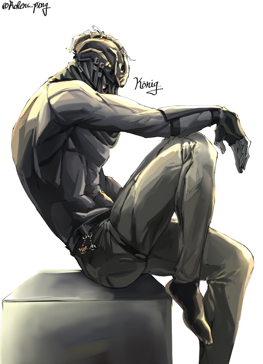 Rolens_ping's tweet image. 쾨니 자료 참고해서 그린거 #könig #konig
