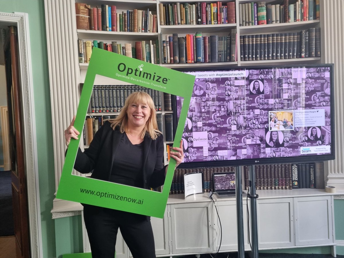 OptimizeNowAI's tweet photo. Behind the scenes in advance of #Optimizelaunch 
The team are hard at work setting up everything! https://t.co/L2SK18R4Jy
