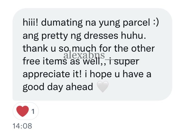 _alexabns_____'s tweet photo. thank you for trusting me po ♡ 
#alexabnsreviews https://t.co/0NEdW4oyQJ