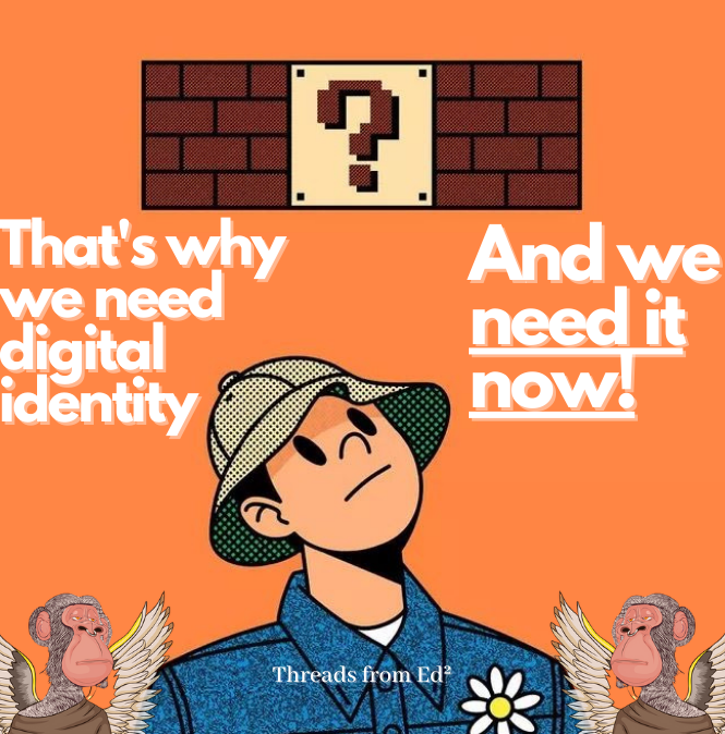 0xEdsquared's tweet photo. Hey, fellow��crypto enthusiasts! Let's dive into a hot topic that's becoming increasingly important in our space - "Digital Identity".

Read on👇🧵 ² min ² read... https://t.co/PPmGWrZLfx