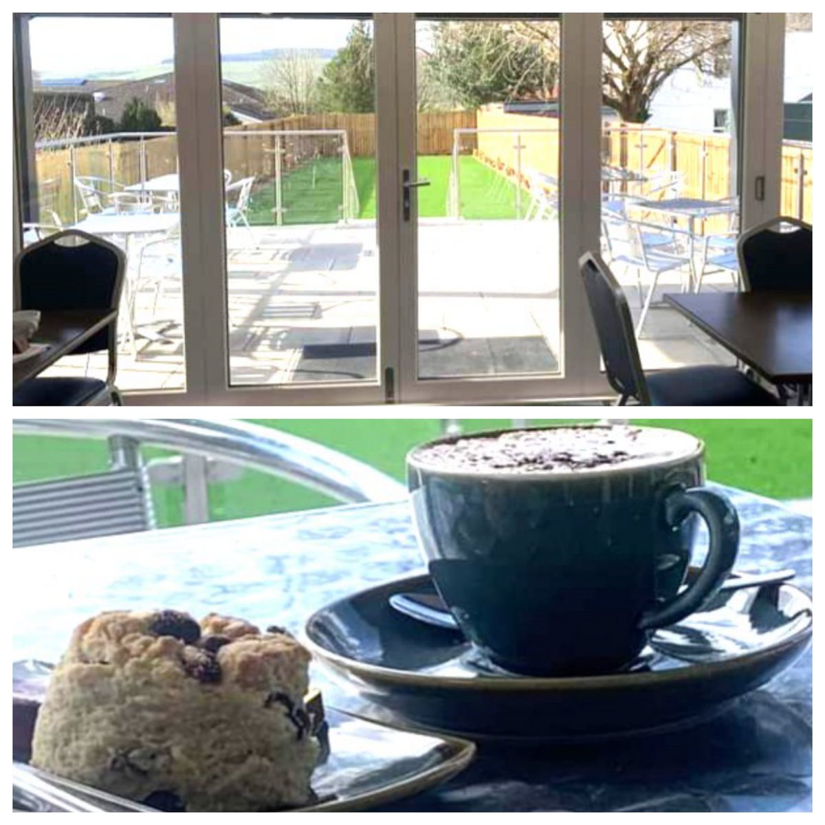 When the weather is nice...you can relax and enjoy your treats outside...

Open 10-4 Mon-Sat.