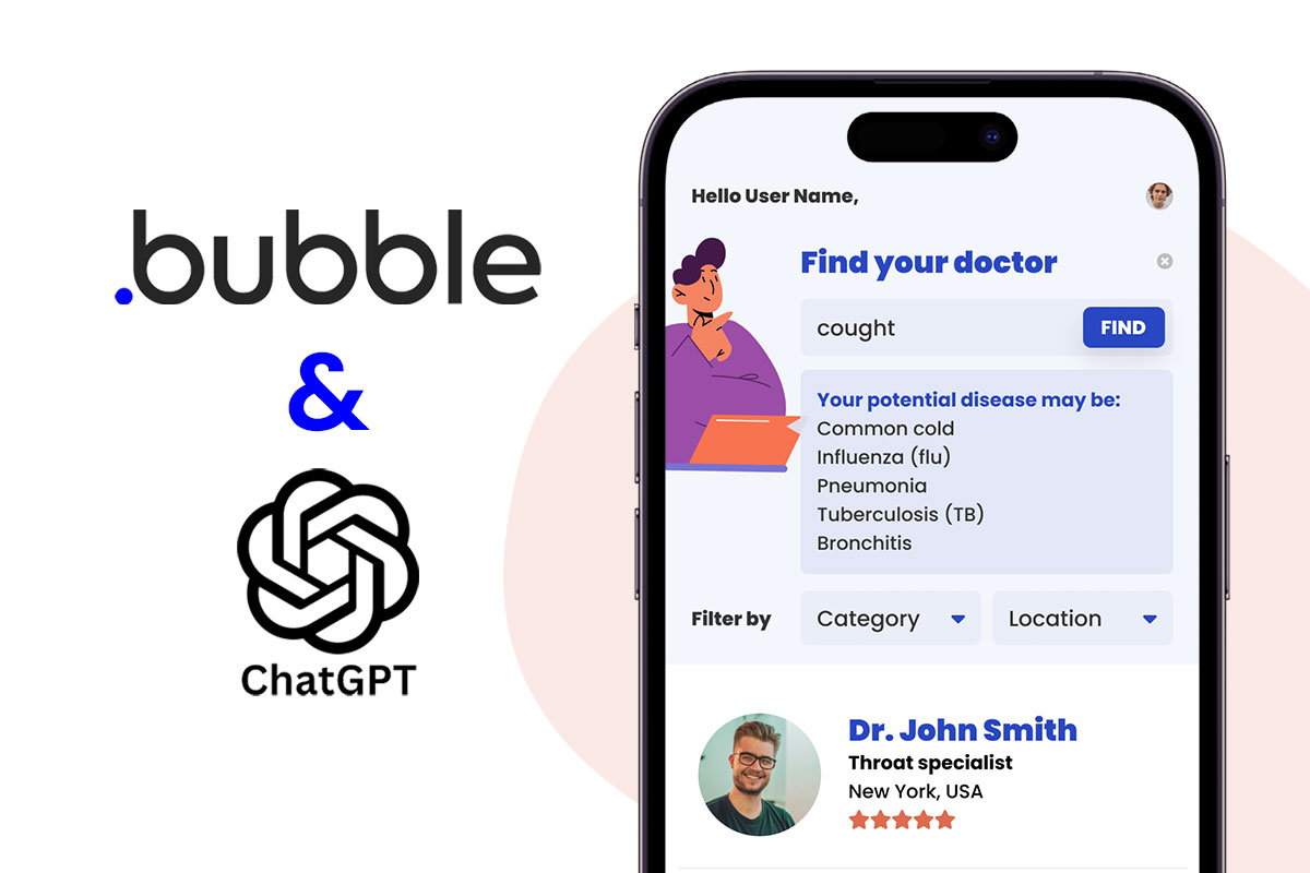 🚀 Want to discover how #AI can revolutionize healthcare apps and web-based projects? 💡 We decided to put #ChatGPT to the test in our latest project built in @bubble. 🤖 Learn how this cutting-edge technology can make a difference in healthcare! → benestudio.co/ai-in-healthte…
