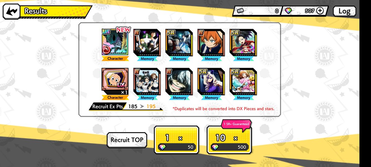 bangtanwangja's tweet photo. @MyHeroUI I feel like it's easier to get the character at the very end of the event. Same thing happened when I tried for Dabi. https://t.co/43AW5Kv77H