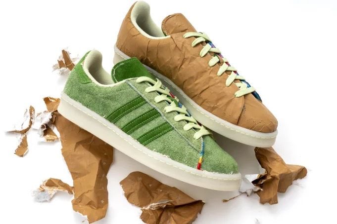 fullress's tweet photo. 【国内 4/20 発売】
adidas Originals CAMPUS 80s “Croptober 420” (アディダス オリジナルス キャンパス 80s) [H03540]

「420/マリファナデー」を讃え、葉に見���てたグリーンカラーのスエード素材を隠し、巻き紙をイメージしたブラウンのアッパーは破くことが可能

https://t.co/8MecGmskGu https://t.co/WiKq4JuqKW