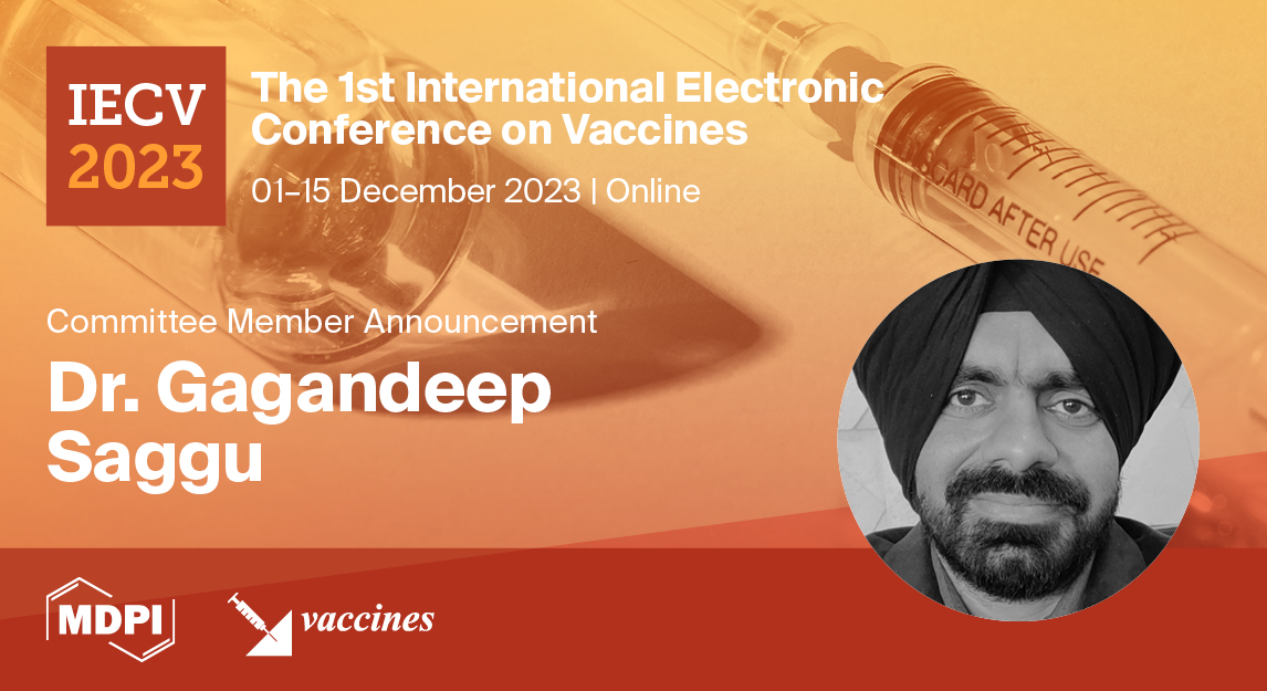Vaccines_MDPI's tweet photo. The 1st International Electronic Conference on Vaccines: RNA Vaccines, Current Challenges and Future Developments #IECV2023

https://t.co/UThMHg5Ysv

We welcome Dr. Gagandeep Saggu, who joined the Conference Session Chairs!

@NIH 

Abstract Submission Deadline: 11th July 2023 https://t.co/jNVuCEYmRR