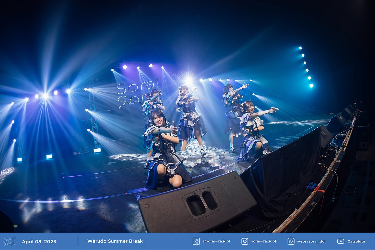 Sorasora_idol's tweet photo. ขอบคุณงาน Warudo Summer Break ที่มอบโอกาสให้พวกเราได้มาแสดงในสถานที่ดี ๆ แบบนี้นะคะ

ขอบคุณทุกคนที่มาให้กำลังใจและสนุกไปกับพวกเราในงานนี้ด้วยน้า
เจอกันใหม่งานหน้า~

#SoraSora #Idol #ソラソラ #アイドル #WarudoShow https://t.co/uGCtdKEBFr