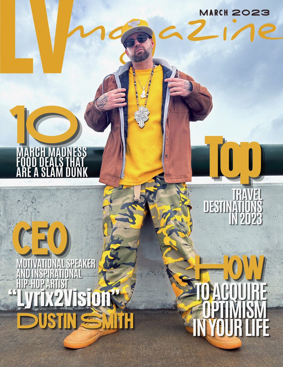 I'm The 2023 March Edition Cover of LV Magazine outta New York Here's The Link &amp; Discount Code If You Wana Grab One...  Much Love Always, 💪💞🙏

lvmedia.net/lv-magazine

WELCOME15 is the 15% Off Code
#GodsGotUs #VisionInYou #TimeIsNow #Lyrix2Vision #WrittenScript #LyrixSpeaks