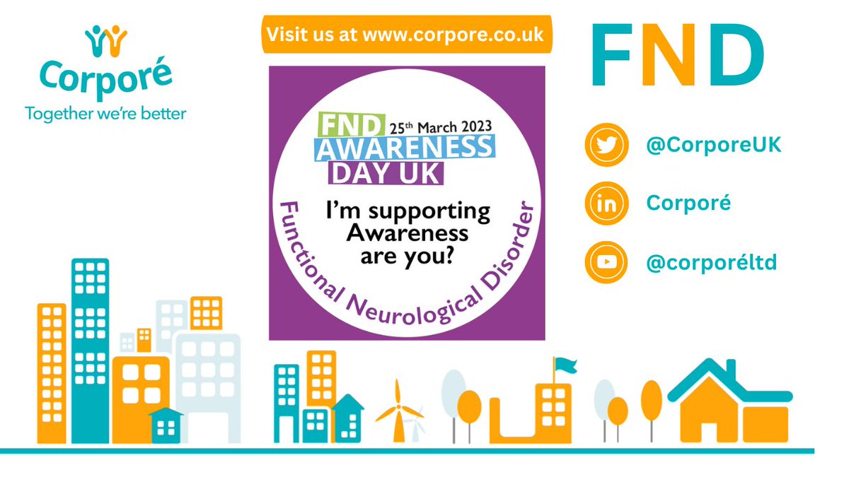 CorporeUK's tweet image. ‘What is Functional Neurological Disorder?’ ‘And what is so critical about it?' This #FunctionalNeurologicalDisorder Awareness Month, allow our Clinical Quality Manager, Emily Nash, to help expand your knowledge and change people's lives for the better: youtu.be/n4eQGDxvs4k
