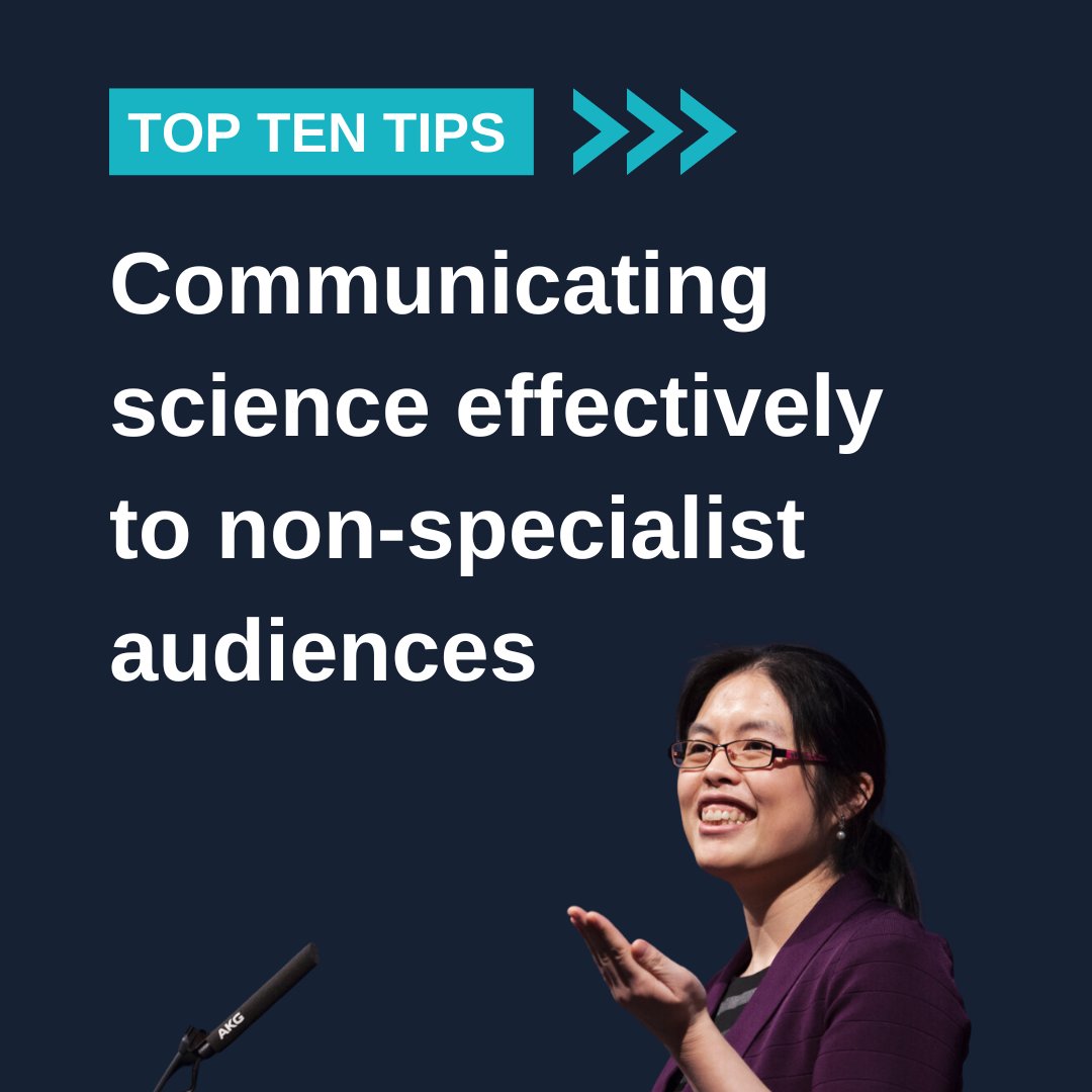 Communicating your science is an integral part of engaging with the public, funders, policymakers &amp; wider communities. 

Here are our top tips for communicating science effectively in a clear, concise &amp; persuasive way:
ow.ly/fRkX50NHUZT

#SciComm #ScienceCommunication