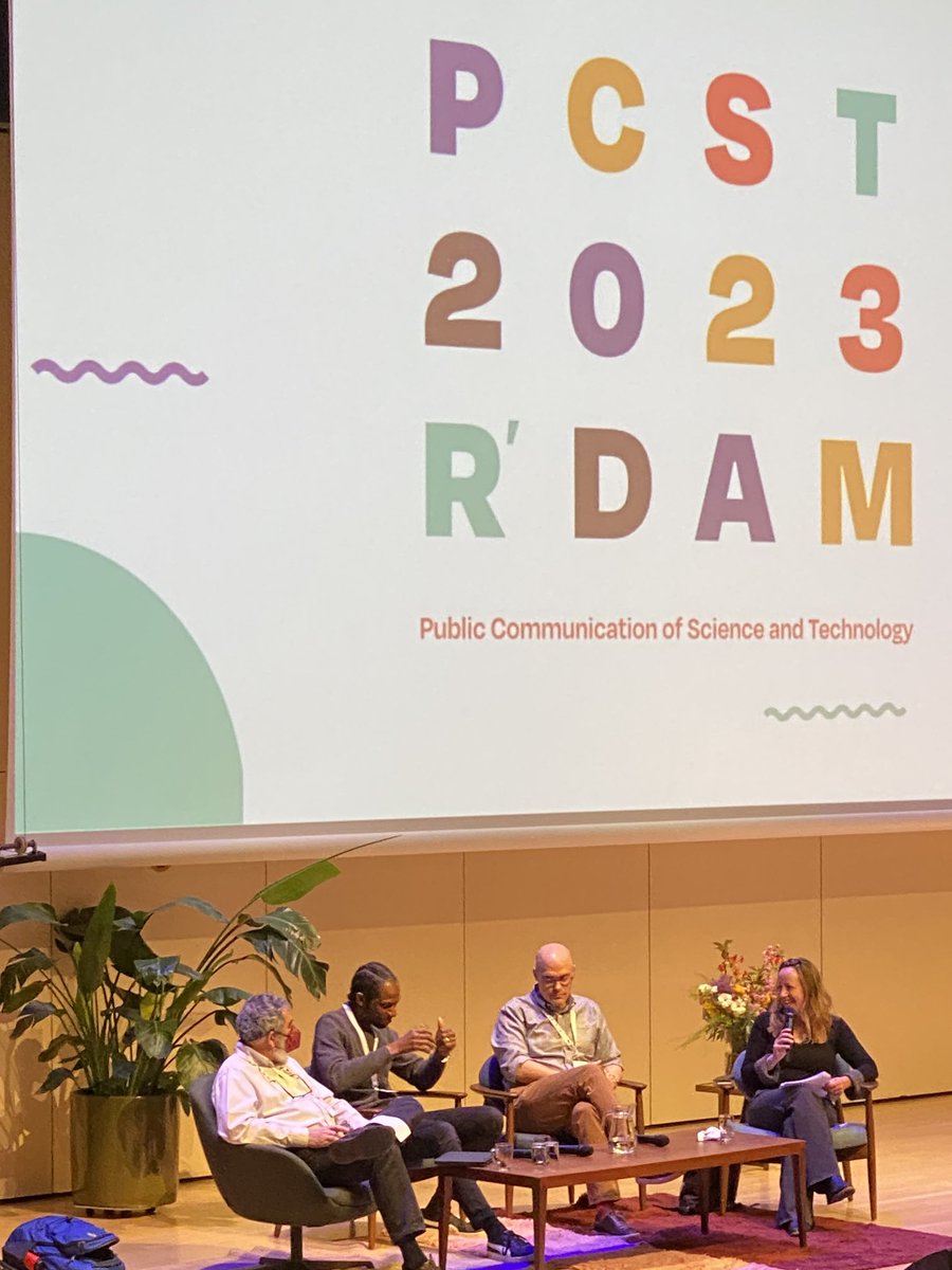 Jon Chase ⁦<a href="/oortkuiper/">Jon Chase</a>⁩ bringing some rapprochement to #PCST23 debate about audience vs strategy in science communication.