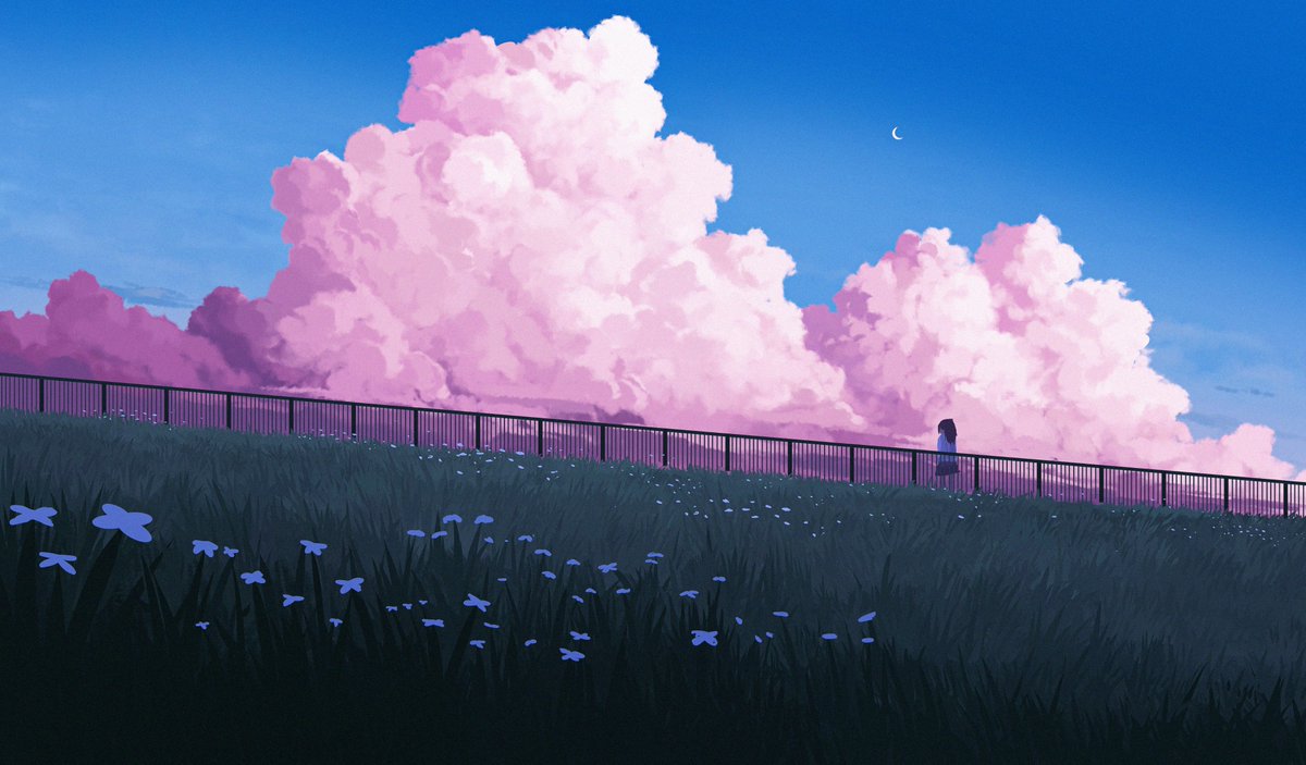 ItsEndyy's tweet image. Hello #PortfolioDay I like painting moody backgrounds