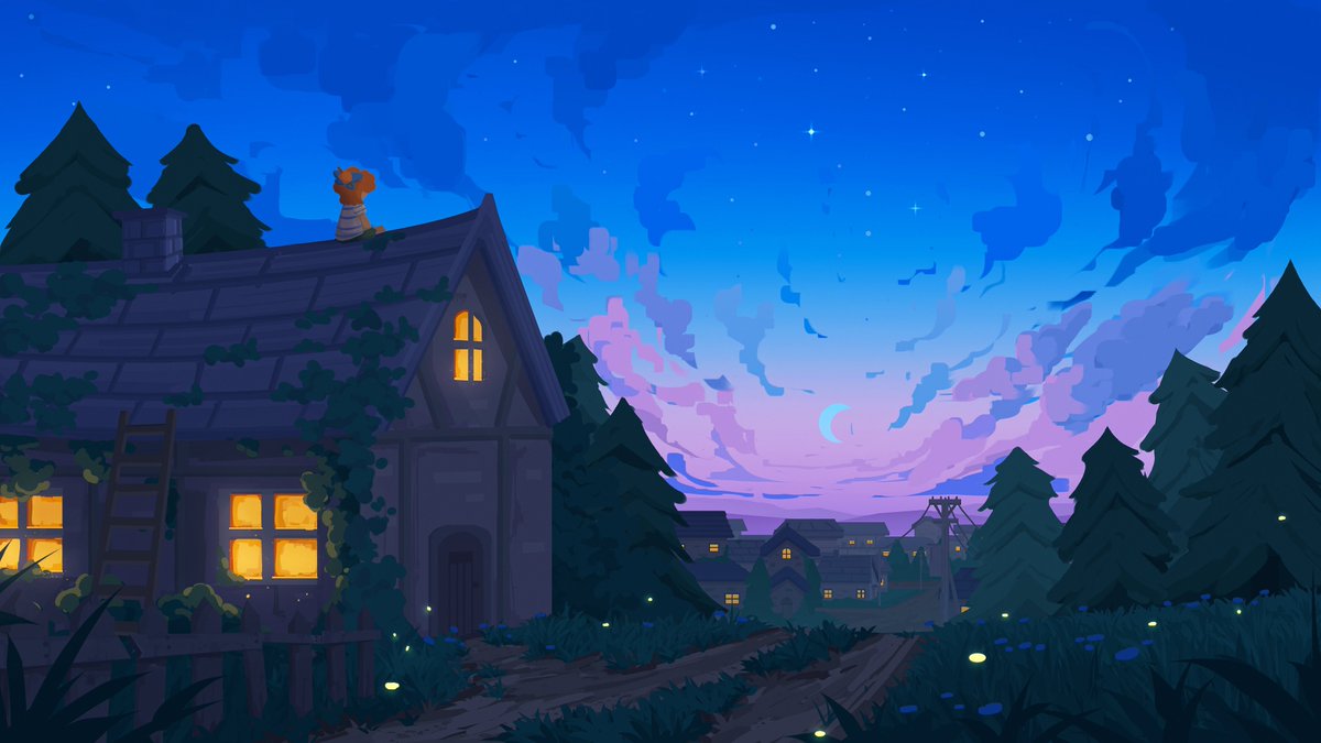 ItsEndyy's tweet image. Hello #PortfolioDay I like painting moody backgrounds