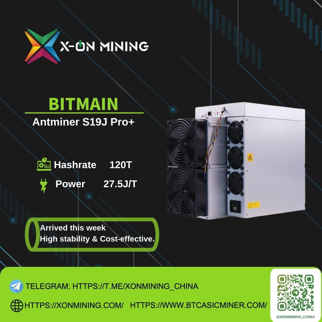 The miner recommended by X-ON MININ is the Bitmain Antminer S19j Pro+.Firm order or Big qty’s order , still have discount to discuss. ✅💯
#xonmining #bitcoin #bitcoinmiami #bitcoin2022 #bitcoinmining #bitmain #cryptomining #cryptominer #crypto #miner #mining #miningmachines