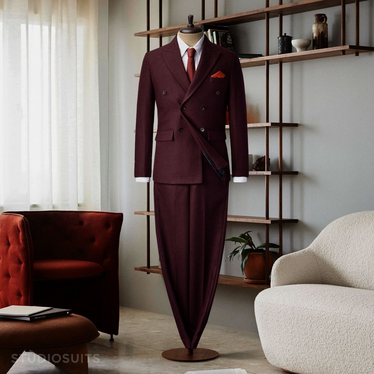 StudioSuits's tweet photo. Customer Order Spotlight!
Suit commissioned by our Client from Oregon, United States.
Make a sharp choice between comfort and style with our Dark Wine Heavy Tweed Suit that makes a solid impression,
Shop for this style here: https://t.co/z5m8Ym2LW1
#studiosuits #thursdaylook https://t.co/tYalUagK4X