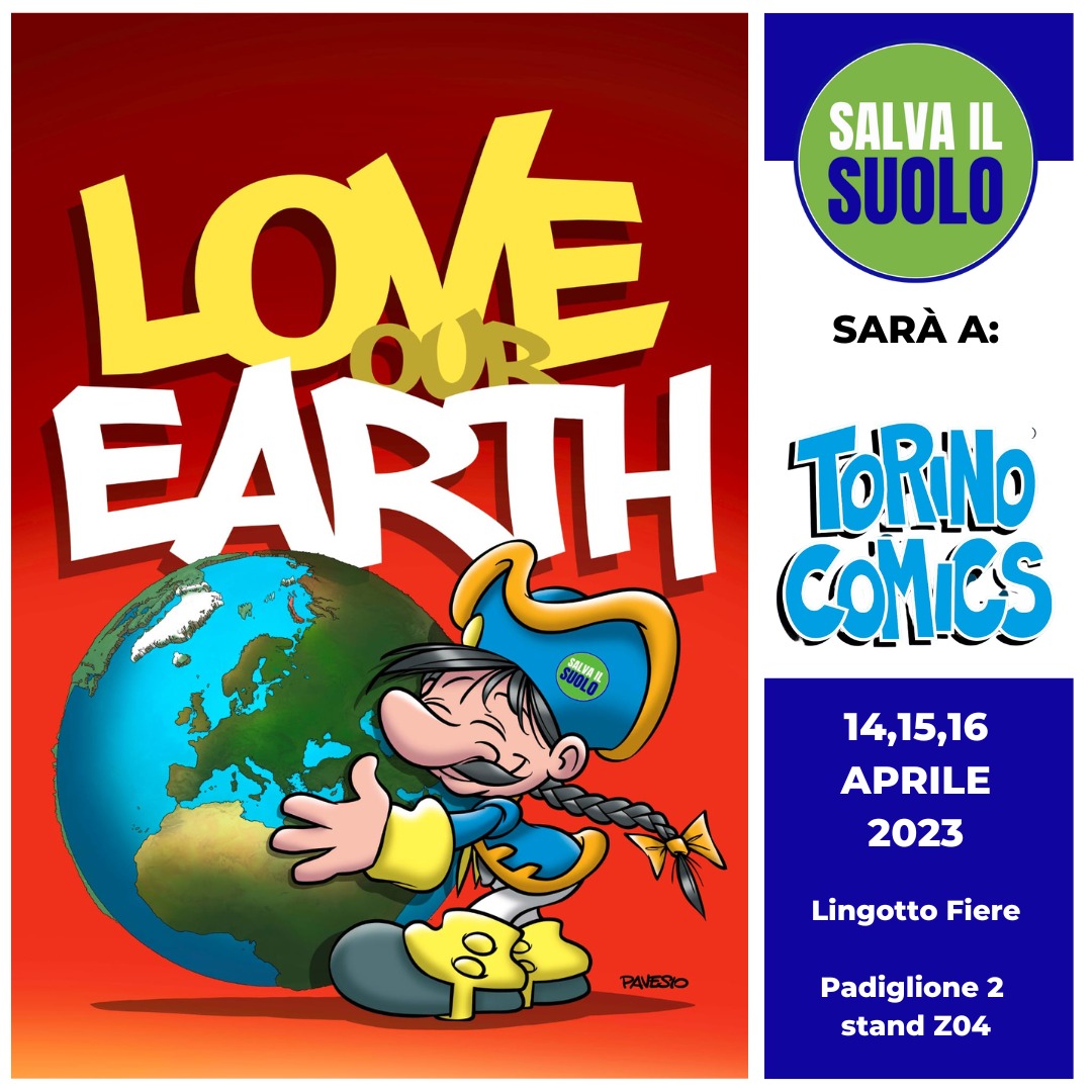 cinzia.alsoli (@alsolicinzia) on Twitter photo Grazie a <a href="/torinocomics/">Torino Comics</a> che ospiterà #SaveSoil alla 23^edizione (Pad 2 stand Z04) con attività ludico-didattiche, per sensibilizzare sul degrado del #suolo.
👉SaveSoil.org
<a href="/twitorino/">Città di Torino</a> <a href="/regionepiemonte/">Regione Piemonte</a> <a href="/LingottoFiere/">Lingotto Fiere Torino</a>
👉torinocomics.com Grazie a <a href="/torinocomics/">Torino Comics</a> che ospiterà #SaveSoil alla 23^edizione (Pad 2 stand Z04) con attività ludico-didattiche, per sensibilizzare sul degrado del #suolo.
👉SaveSoil.org
<a href="/twitorino/">Città di Torino</a> <a href="/regionepiemonte/">Regione Piemonte</a> <a href="/LingottoFiere/">Lingotto Fiere Torino</a>
👉torinocomics.com