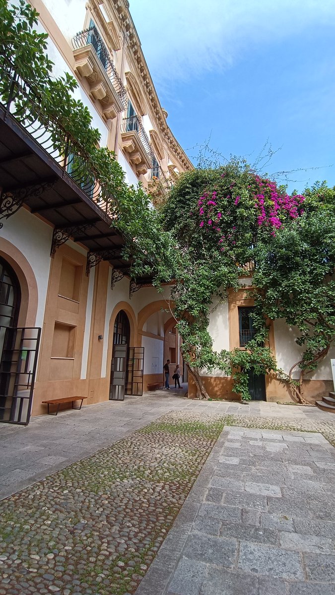 Great start of the paper development workshop of @osofficer with @PaoloQuattrone and Renate Meyer in #Palermo, Palazzo Butera.